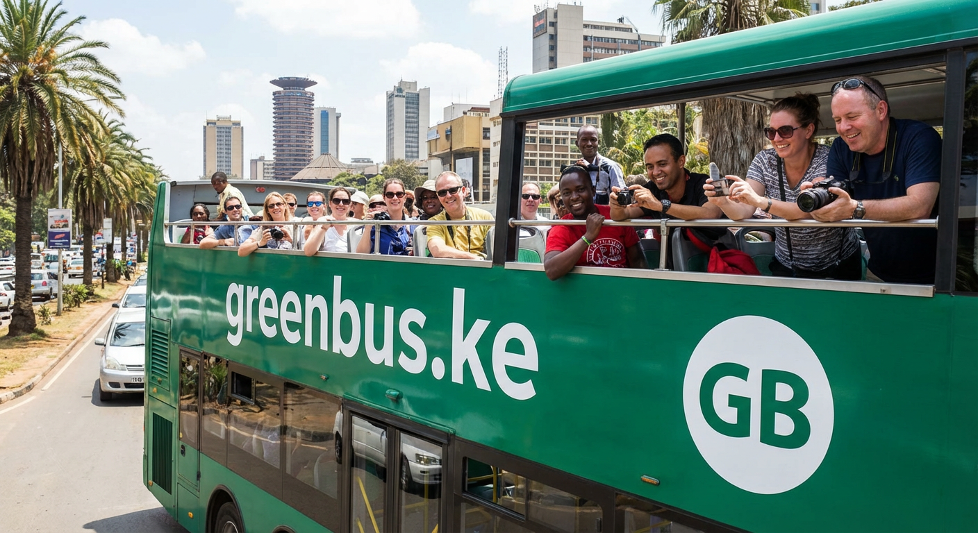 Guests enjoying a Nairobi tour